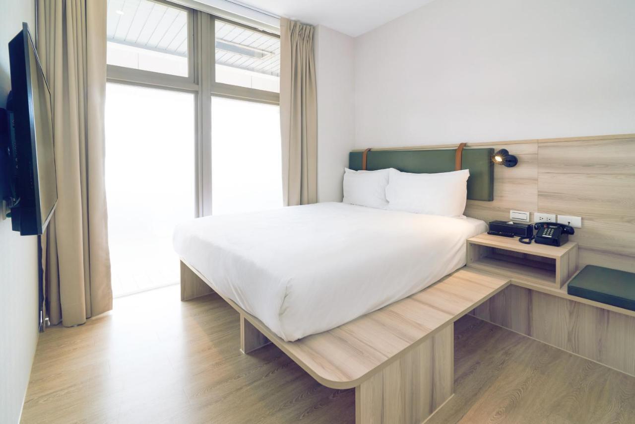 Check Inn Express New Taipei Tamsui Bagian luar foto