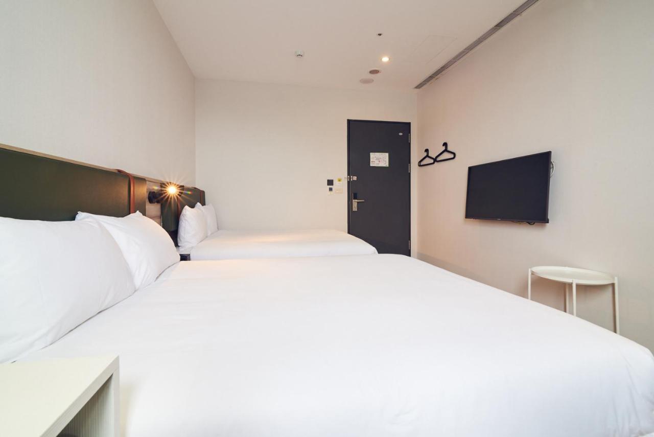 Check Inn Express New Taipei Tamsui Bagian luar foto