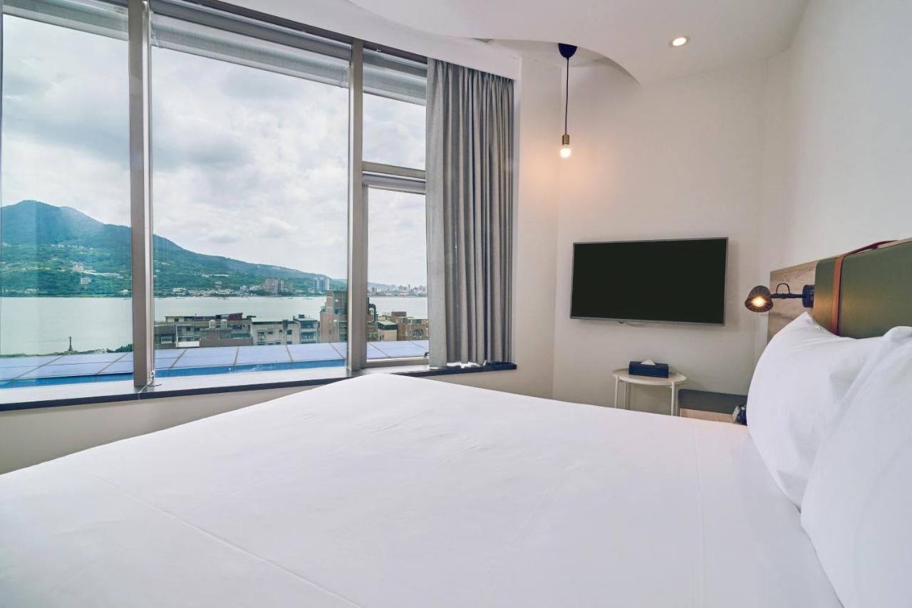 Check Inn Express New Taipei Tamsui Bagian luar foto
